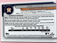 2024 Topps | Bowman | MLB | Jose Altuve No.73 | Astros