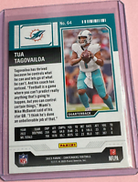 2023 Panini Contenders Football | Tua Tagovailoa No.64 | Dolphins ST Green Laser