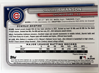 2024 Topps | Bowman | MLB | Dansby Swanson No.92 | Cubs