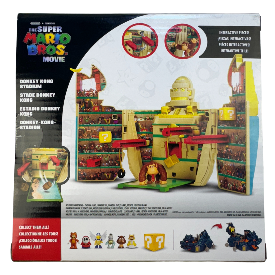 Super Mario Bros. Movie Donkey Kong Stadium Set