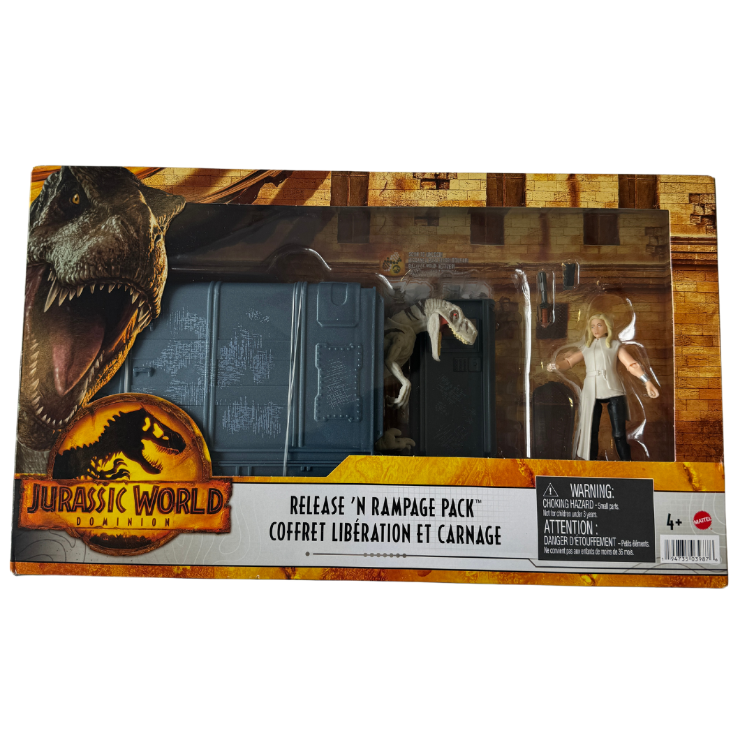 Jurassic World Dominion Release 'N Rampage Pack - Brand New - Limited Edition Collectible