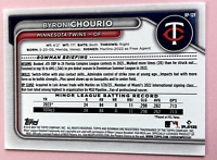 2024 Topps | Bowman | MLB | Byron Chourio No.BP-129 | Twins | Prospects