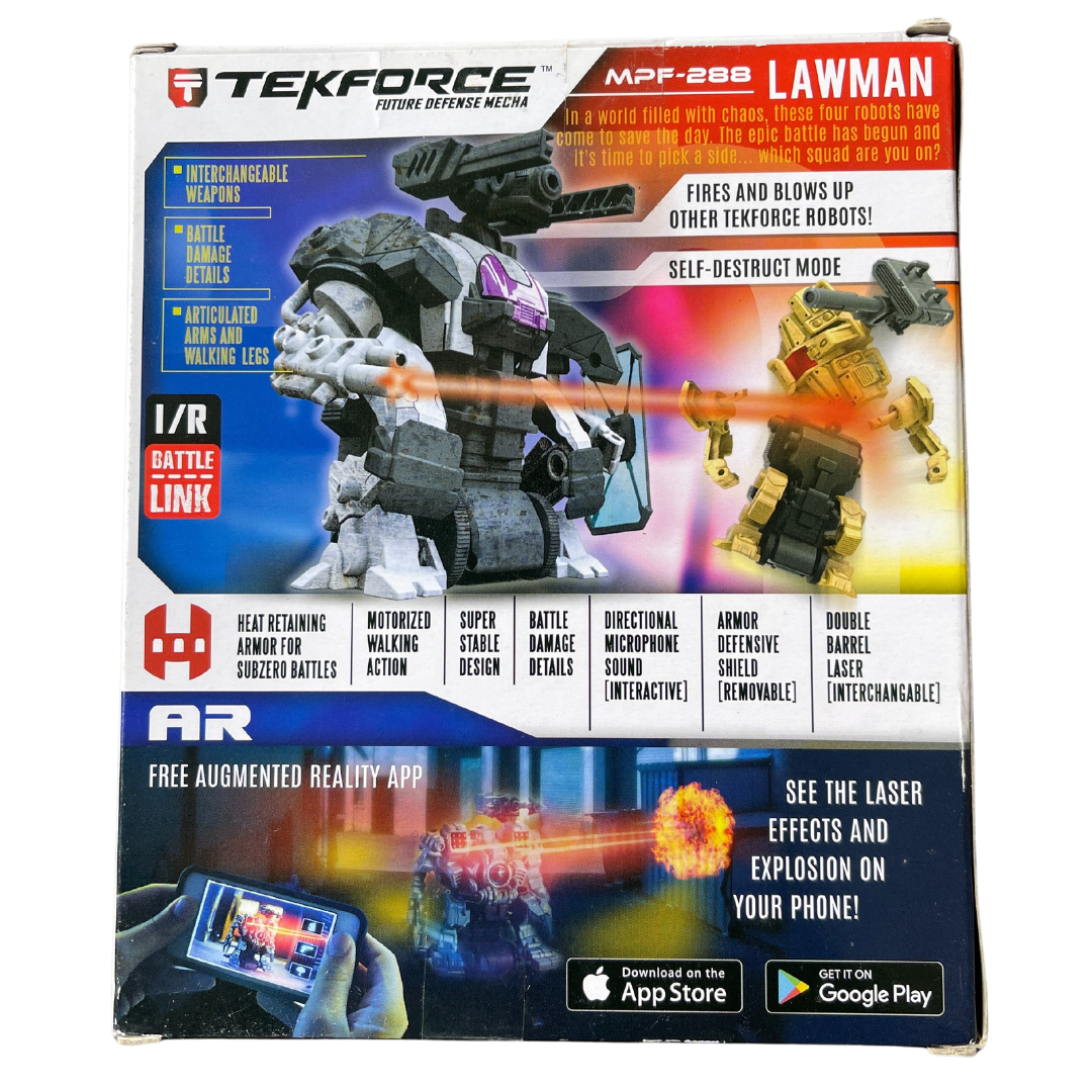 Tekforce "Lawman" Robot MPF-288 I/R Battle