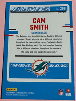 2023 Panini | Donruss Optic Football | Cam Smith #268 | Dolphins | Rated Rookie