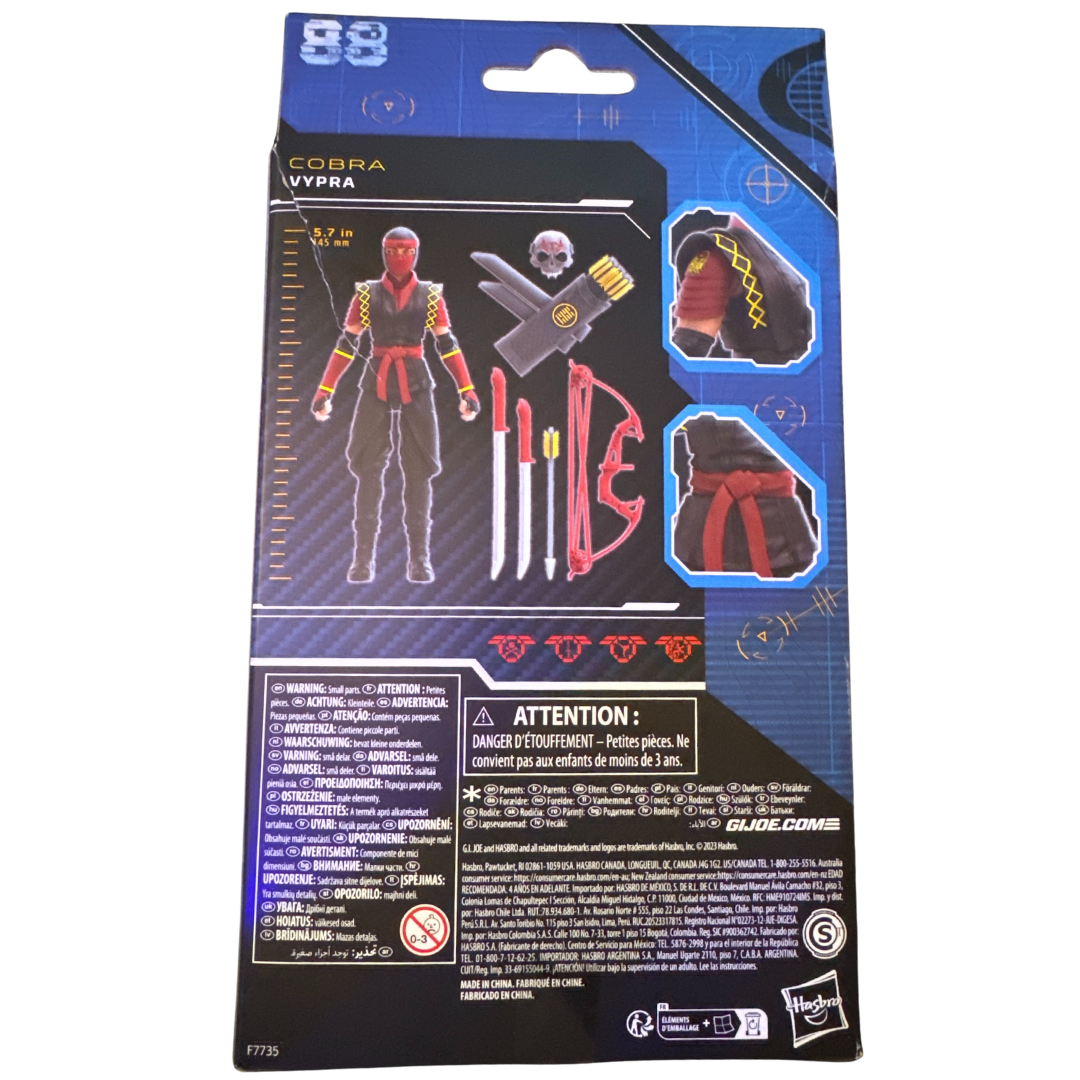 G.I. Joe Classified Series Cobra Vypra Action Figure