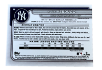 2024 Topps | Bowman | MLB | Alex Verdugo No.88 | Yankees