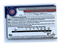 2024 Topps | Bowman | MLB | Alexander Canario No.21 | Cubs