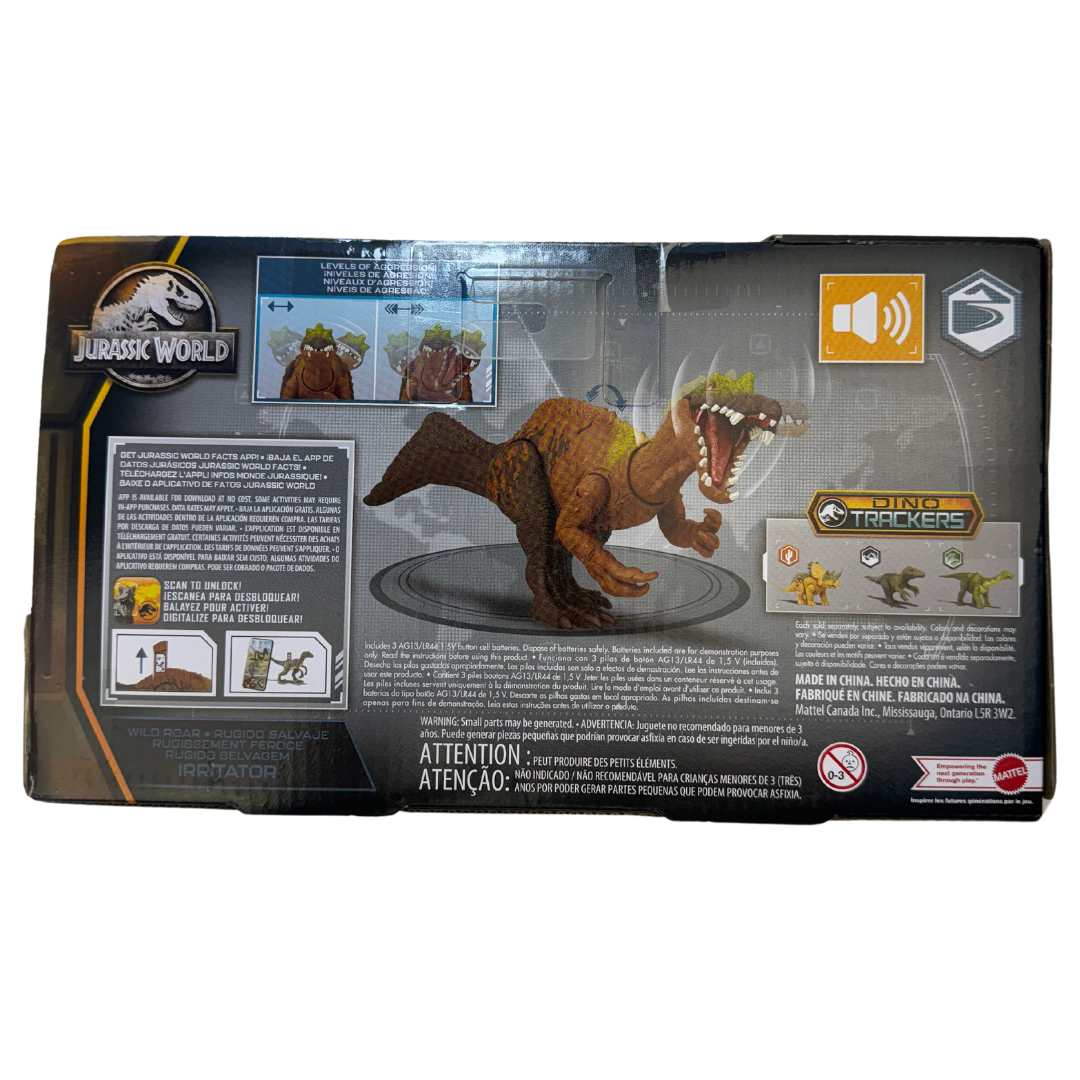 Jurassic World Irritator: Roaring Aggression Levels