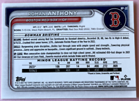 2024 Topps | Bowman | MLB | Roman Anthony #bp-22 | Red Sox | Bowman Prospects