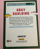 2024 Panini Donruss Racing |  Gray Gaulding #16