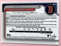 2024 Topps | Bowman | MLB | Allan Casrto No.BP-14 | Redsox| Prospects