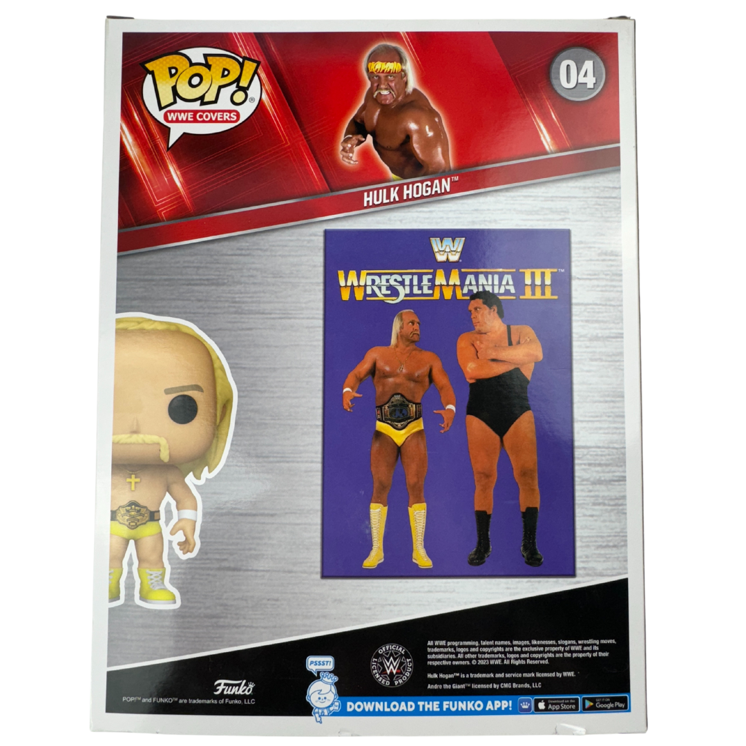 Pop! WWE Covers #04 Hulk Hogan Vinyl Figure