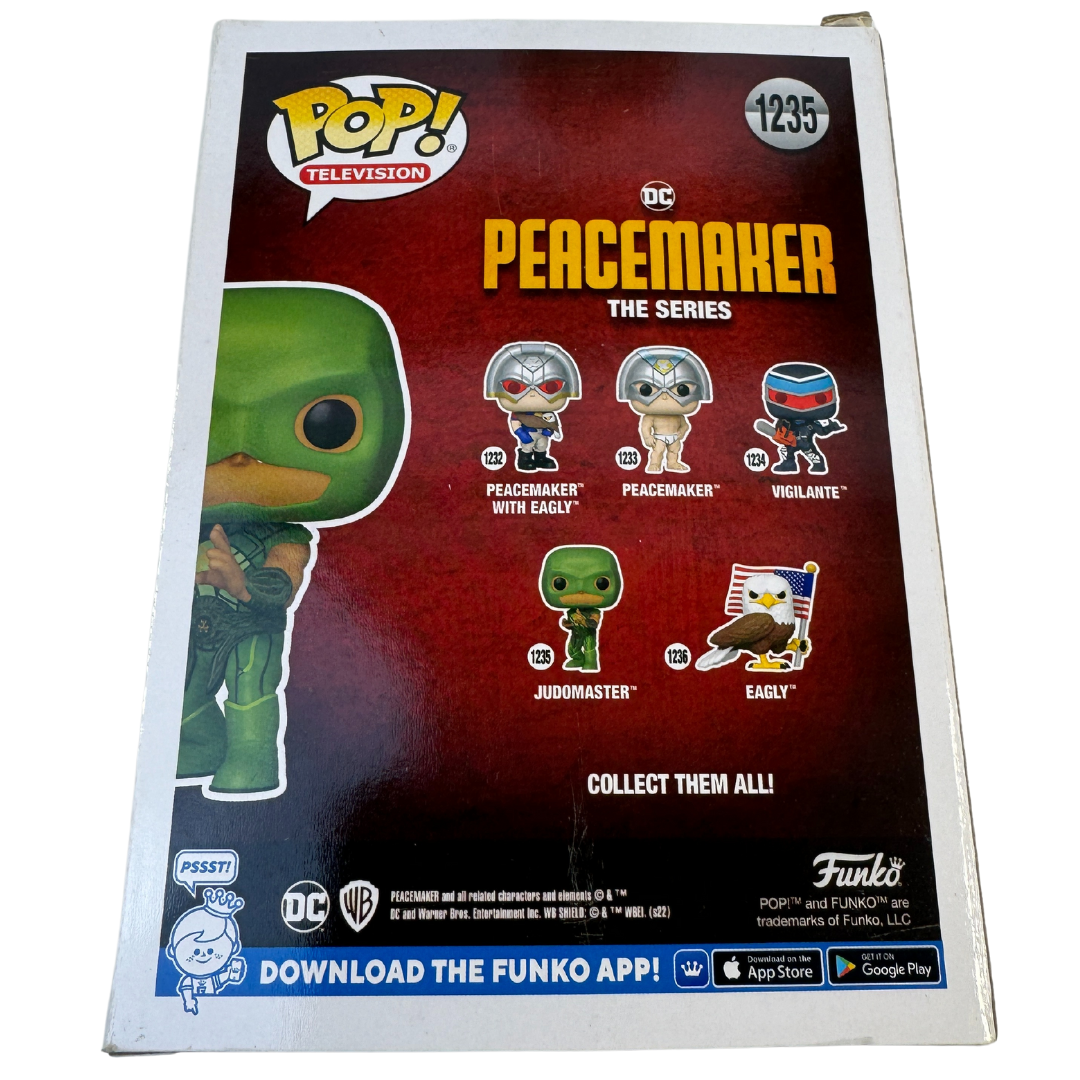 Funko Pop! DC Peacemaker Judo Master #1235 - Rare and Exclusive Collectible