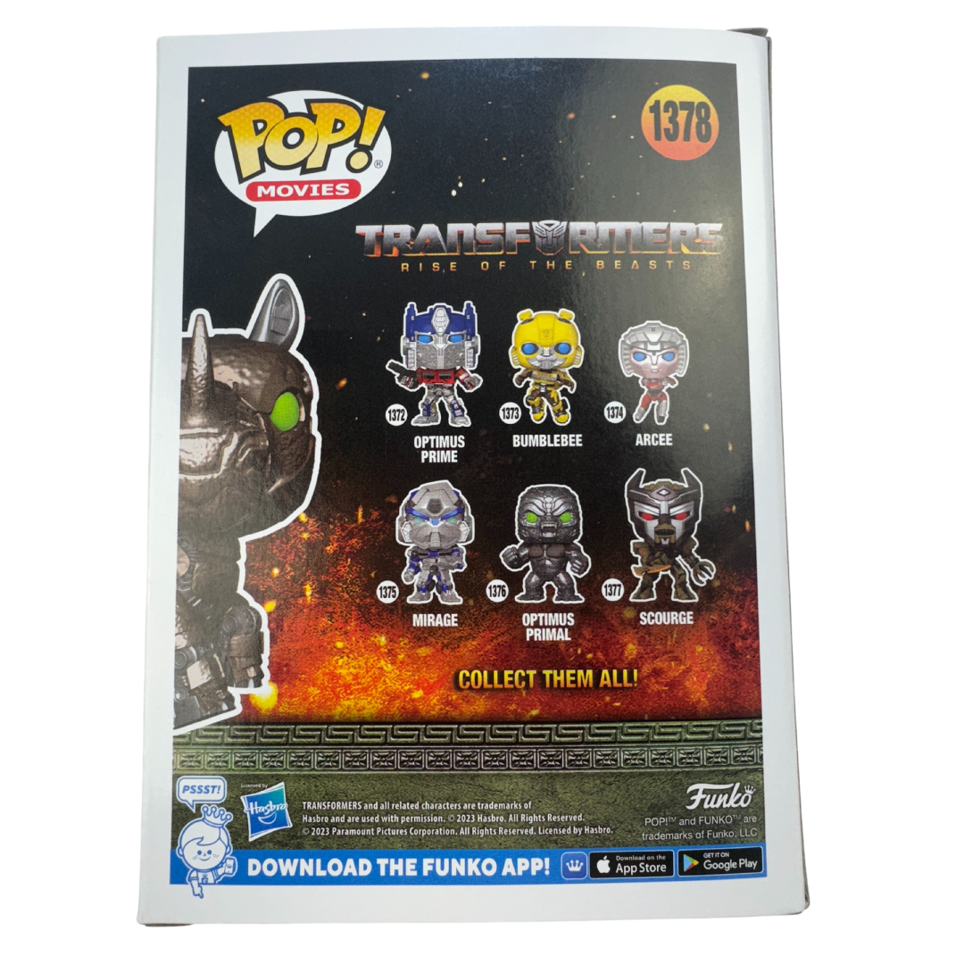 Funko Pop! Rhinox - Transformers #1378