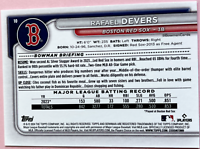 2024 Topps | Bowman | MLB | Rafael Devers No.10 | Redsox