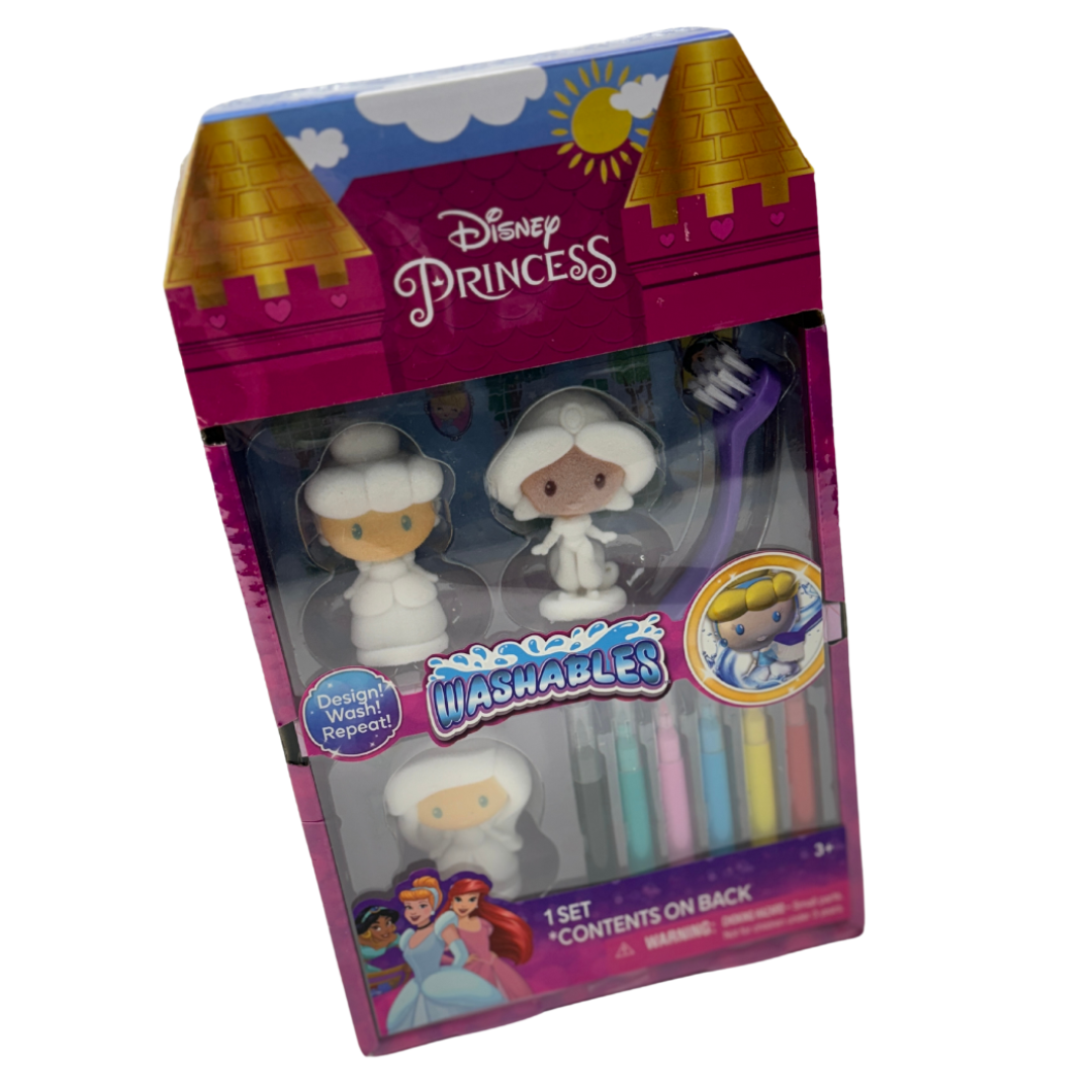 Disney Princess Washables Set - Design, Wash, Repeat!