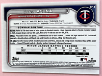 2024 Topps | Bowman | MLB | Bryan Acuna No.BP-4| Twins | Prospects