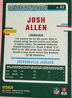 2023 Panini | Donruss Optic Football | Josh Allen #83 | Jaguars