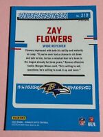 2023 Panini | Donruss Optic Football | Zay Flowers #210 | Ravens | Rated Rookie