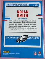 23 Panini | Donruss Optic Football | Nolan Smith #283 | Eagles | RR | Purple Shock