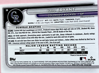 2024 Topps | Bowman | MLB | Kris Bryant No.50 | Rockies