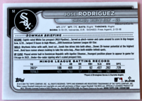 2024 Topps | Bowman | MLB | Jose Rodrigues No.52 | White Sox