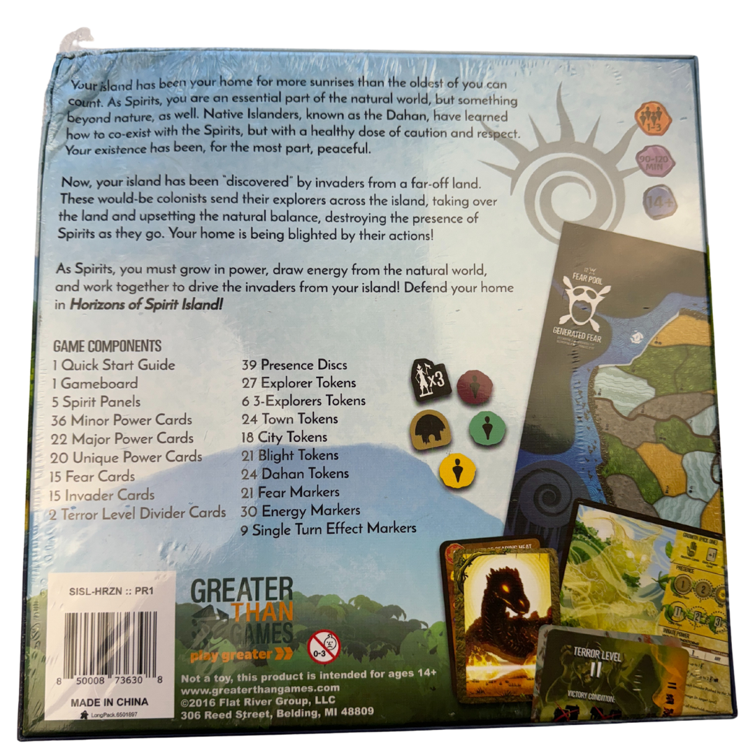 Horizons of Spirit Island: An Adventure Game