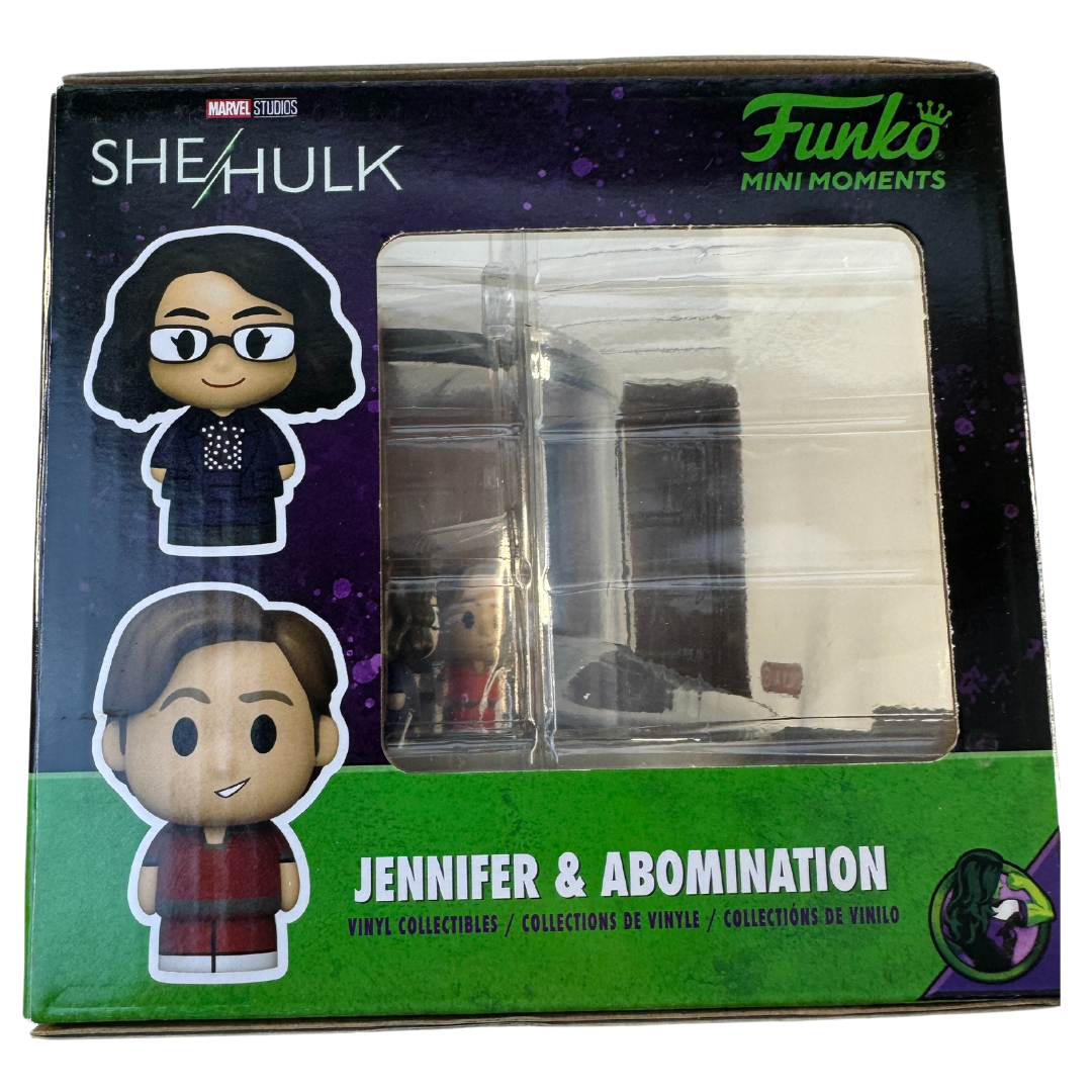 Funko Mini Moments Marvel Jennifer & Abomination - Target Exclusive! Rare Collectible Set, Limited Edition Pop Culture Figures
