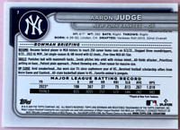 2024 Topps | Bowman | MLB | Aaron Judge No.1 | Yankees