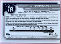 2024 Topps | Bowman | MLB | Jasson Dominguez No.17 | Yankees