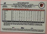 2024 Tops | Chrome | Baseball | Kyle Bradish #69 | Orioles