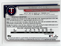 2024 Topps | Bowman | MLB | Carlos Correa No.23 | Twins