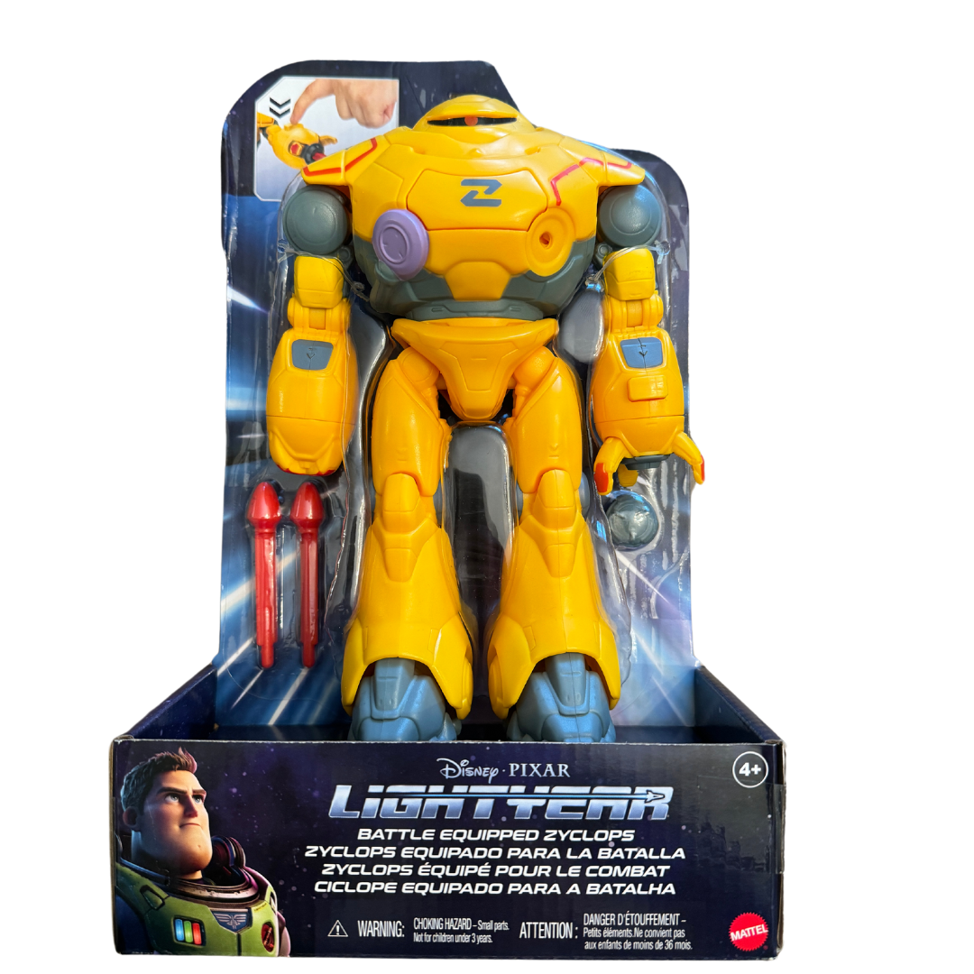 Disney Pixar LIGHTYEAR Collectible by Mattel 2021 - Battle Equipped Zyclops | Limited Edition Toy for Sale!