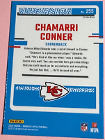 2023 Panini | Donruss Optic Football | Chamarri Conner #255 | Chiefs | Silver Ho