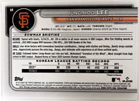 2024 Topps | Bowman | MLB | Jung-Hoo Lee No.69 | Giants | Rookie Card