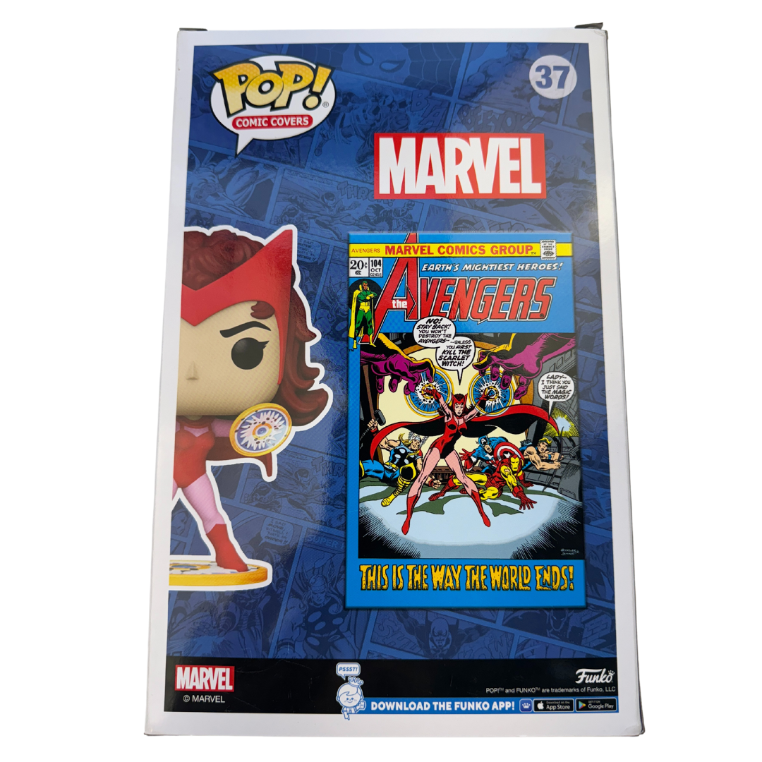 Exclusive Target Edition: Funko Pop! Scarlet Witch Comic #37