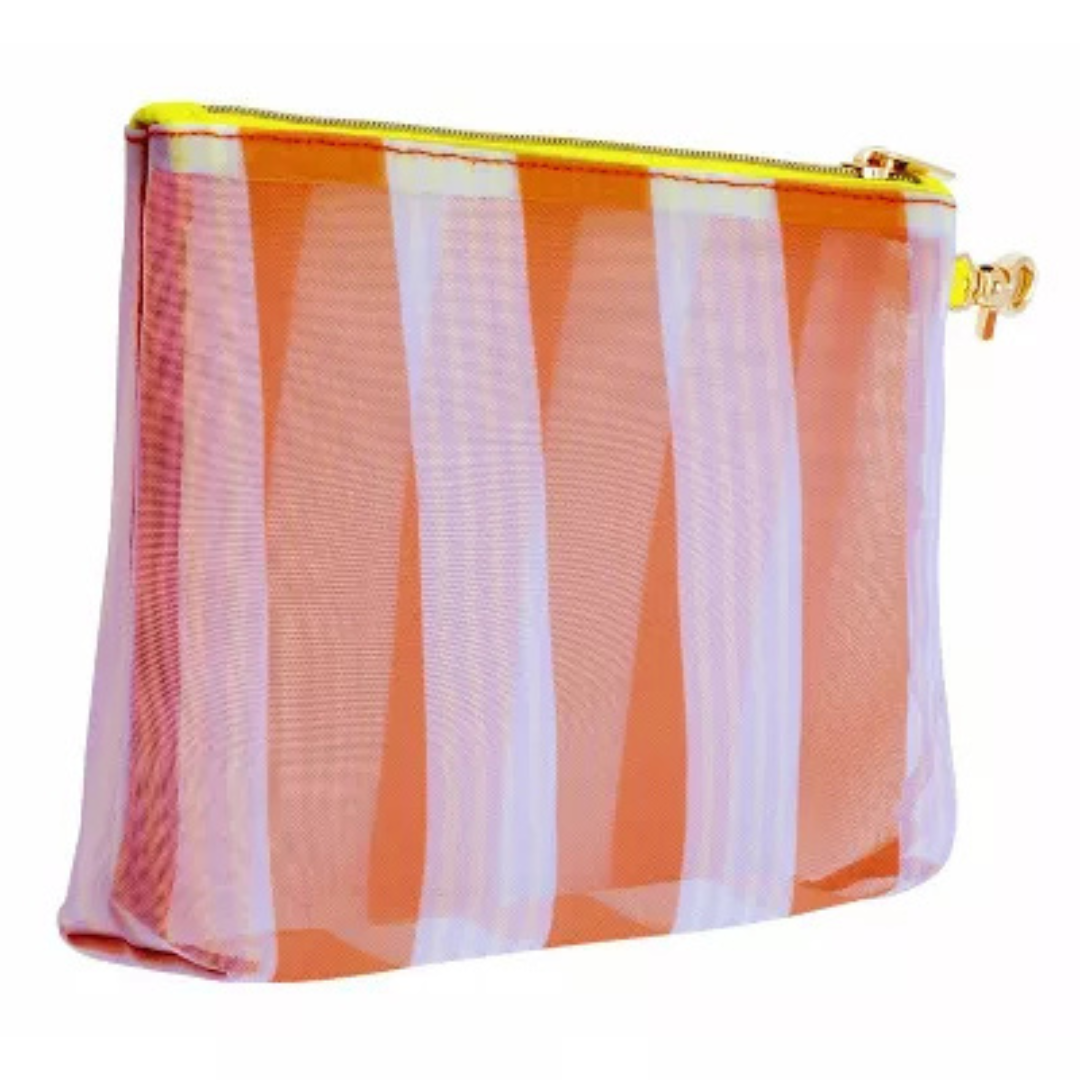 Noted by Post-it Pen and Pencil Pouch, Orange & Pink