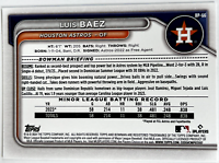 2024 Topps | Bowman | MLB | Luis Baez No. BP-66 | Astros | Prospects