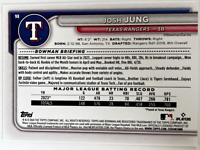 2024 Topps | Bowman | MLB | Josh Jung No.98 | Rangers