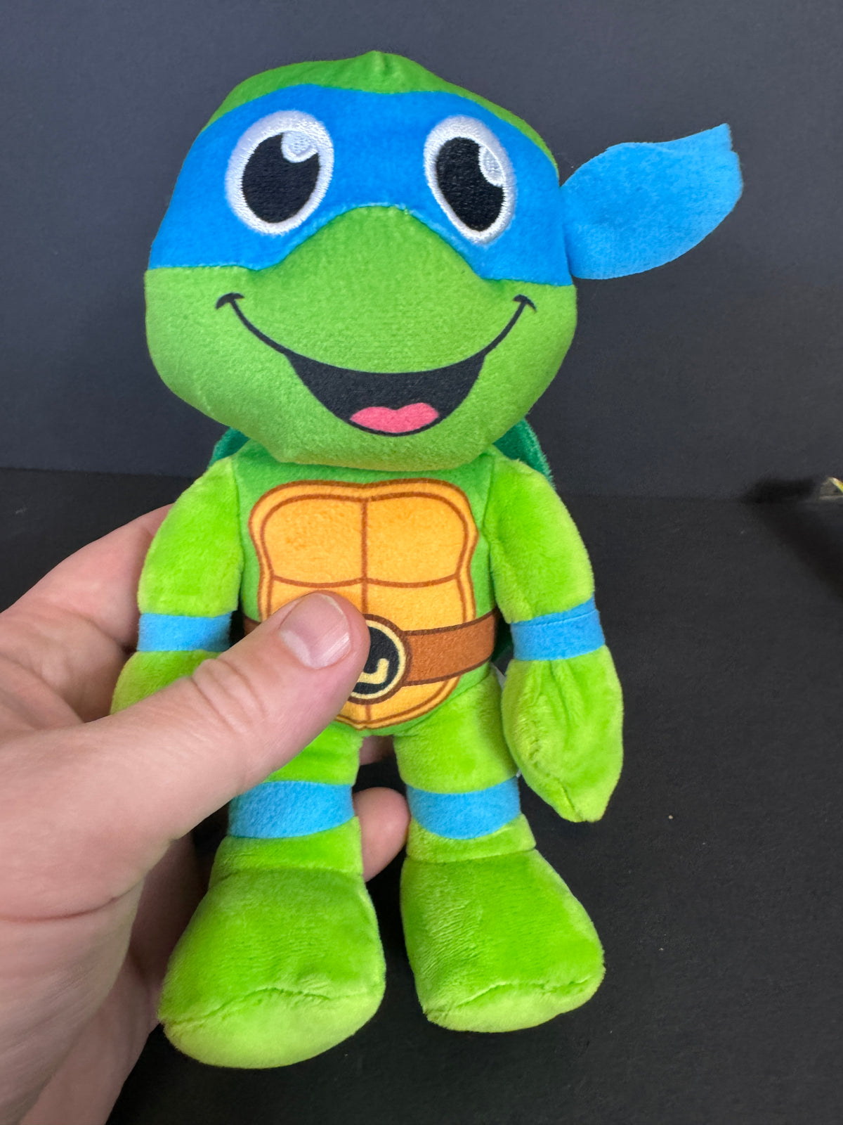 228 - Leonardo TMNT- Legend Toys, 7.5", and small 4”, bundle deal Green & Blue