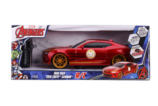 Marvel Avengers IRON MAN & 2016 Chevy Camaro