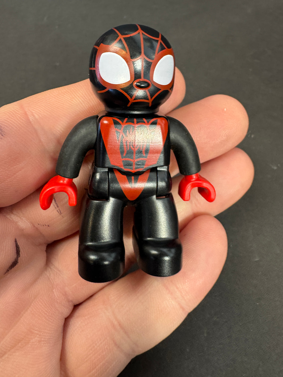 610 - LEGO DUPLO Marvel Spidey & His Friends - Miles Morales Figure 2.5" Black
