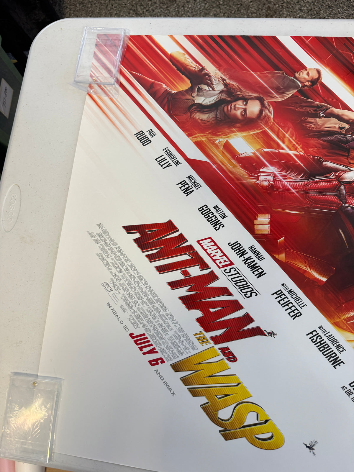 Ant-Man and the Wasp (2018) Original 27x40 Movie Poster D/S Rolled, Paul Rudd