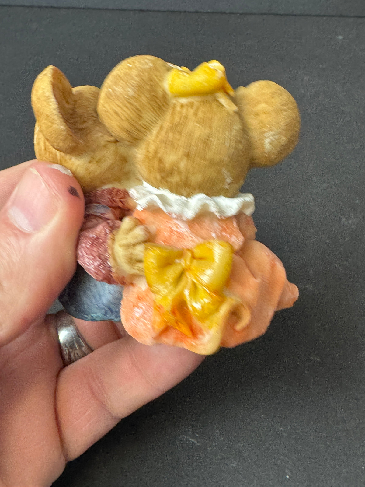 481 - Vtg His & Her Mice Mates Pair, Mouse Couple, dressed up date night anniversary