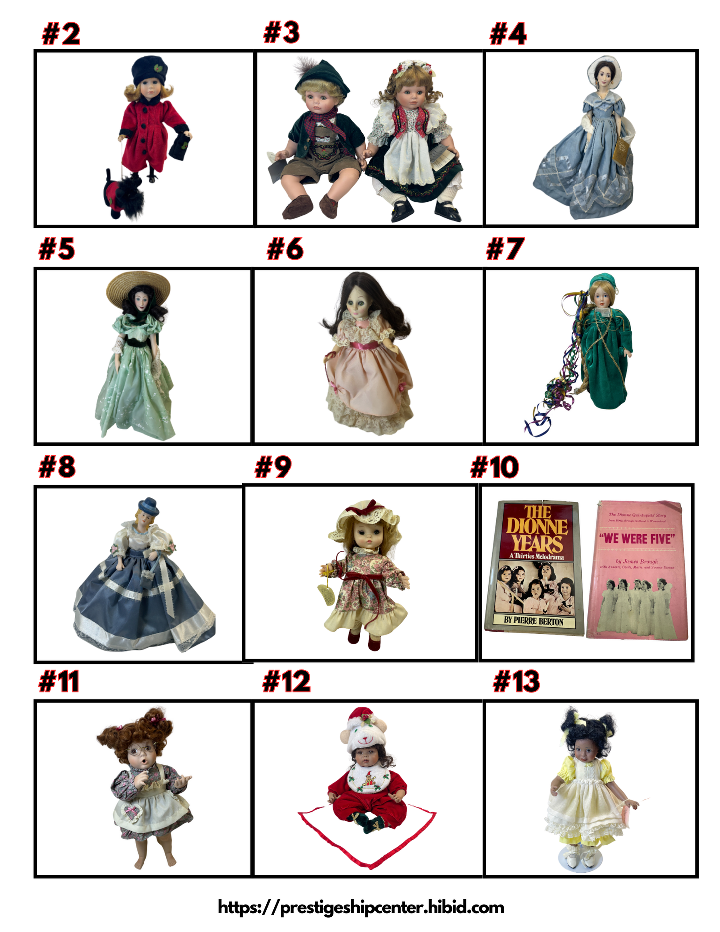 SOLD | Doll Auction | Closed