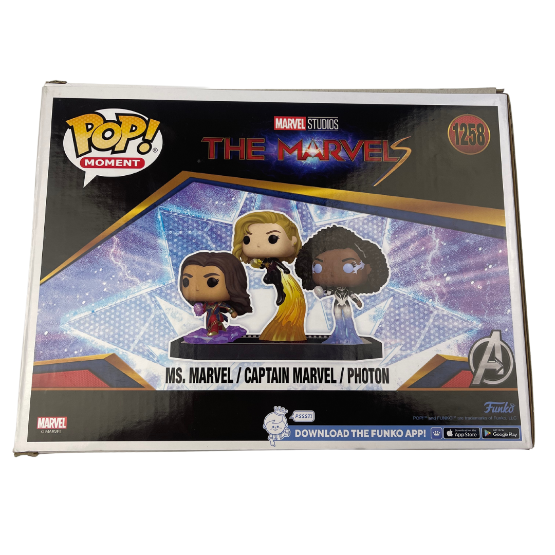 Marvel Studios' The Marvels Funko Pop! Moment - Heroic Trio Collection! #1258