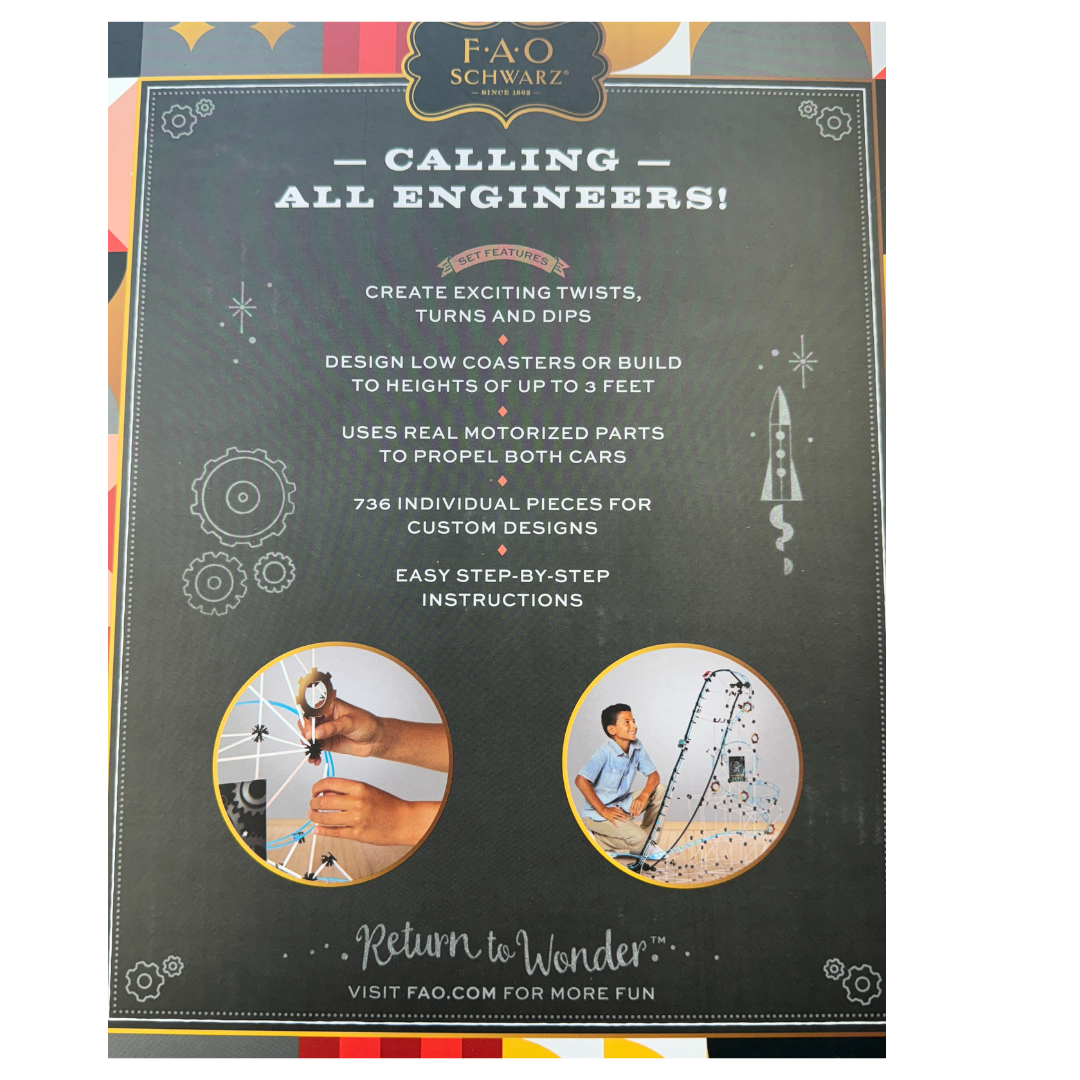 FAO Schwarz Build-A-Coaster - Construct Your Thrilling Ride!