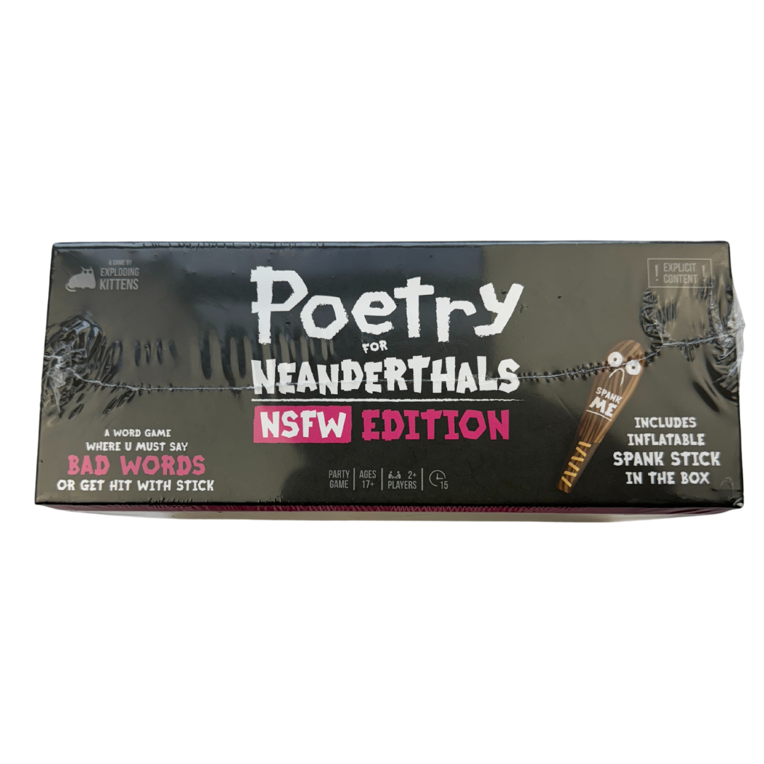 Poetry for Neanderthals : NSFW Word Game - Test Your Limits!