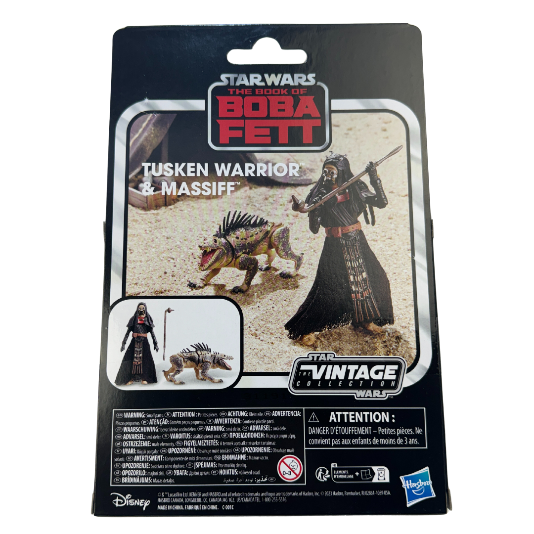 Star Wars Tusken Warrior & Massiff Set