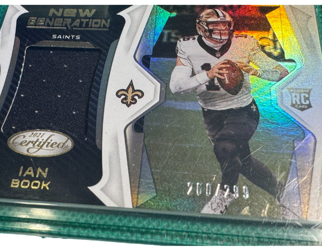 2021 Panini Certified Football Ian Book #NG-27 Saints New Generation 260/299